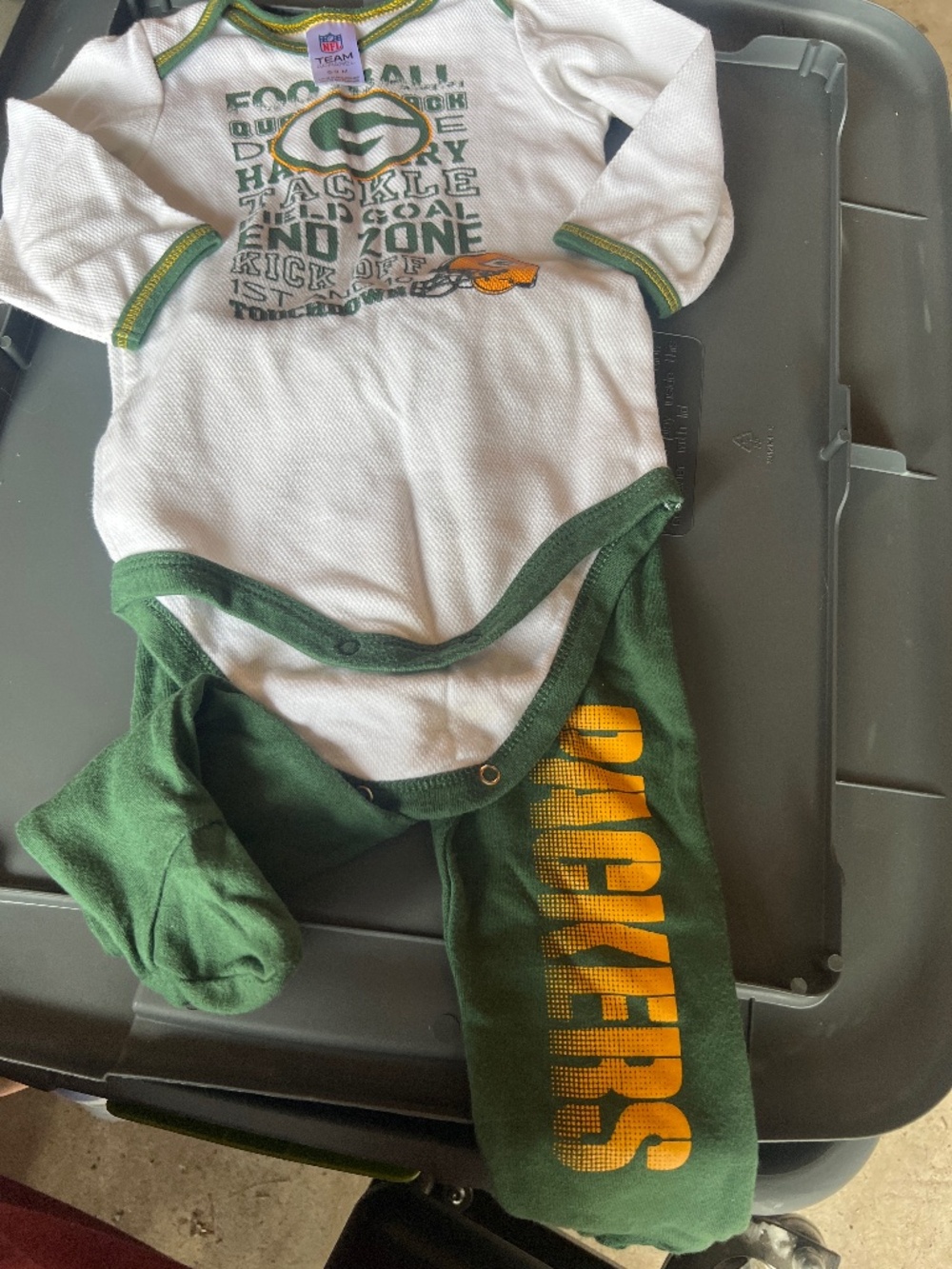 NFL Baby set green Packers